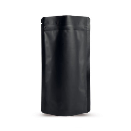 Pungă doypack negru mat — Imagine principală de la importatorul de ambalaje Elke Plastic