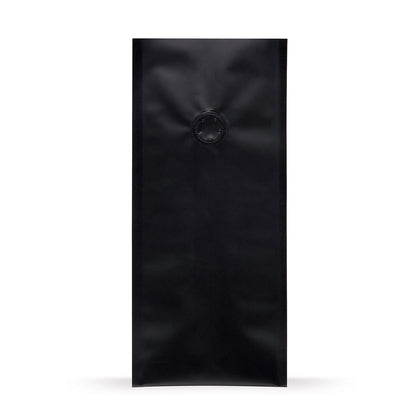 Pungi de cafea negre — Vedere principală de la importatorul de ambalaje Elke Plastic