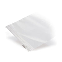 Pungi cu bandă trăgaci LDPE 60 - 70 µm — Vedere detaliată într-o aplicație tipică de ambalare, cu exemplu de conținut