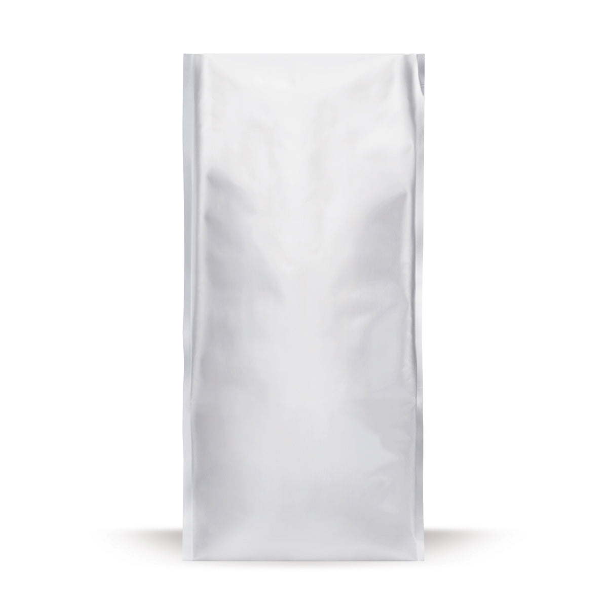 Pungi de cafea cu sudură K, argintii — Vedere principală de la importatorul de ambalaje Elke Plastic