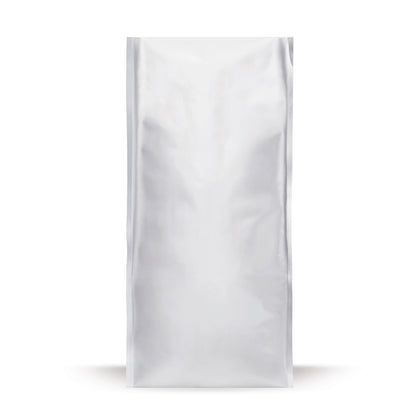 Pungi de cafea cu sudură K, argintii — Vedere principală de la importatorul de ambalaje Elke Plastic