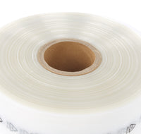Folie tubulară LDPE 100 µm — Vedere detaliată a materialului LDPE și a grosimii foliei