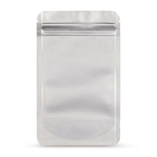 Pungi doypack cu aluminiu — Vedere principală a pungii cu complex de aluminiu, de la Elke Plastic