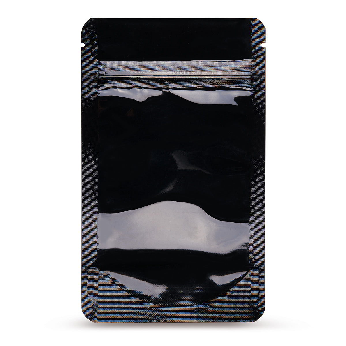 Pungi doypack negre — Vedere principală de la importatorul de ambalaje Elke Plastic